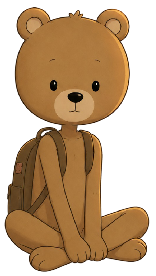 Skinny Bear Alone